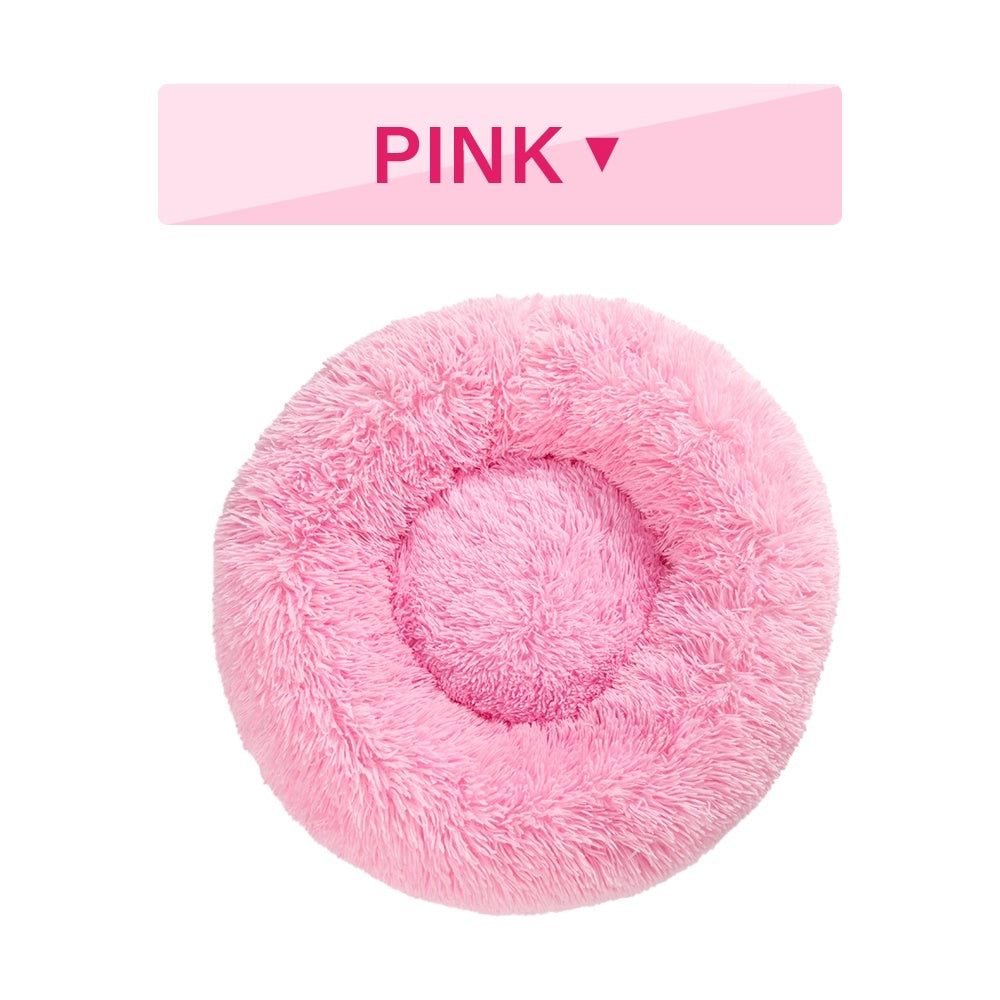 Plush Calming Pet Bed