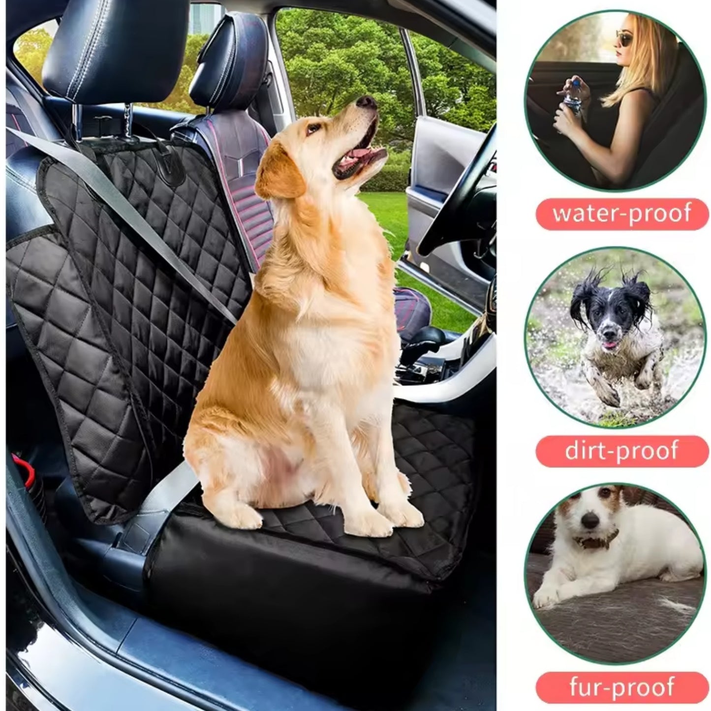 Scratch-Proof Pet Seat Cover