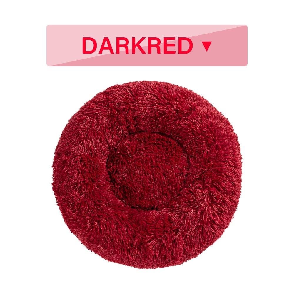 Plush Calming Pet Bed
