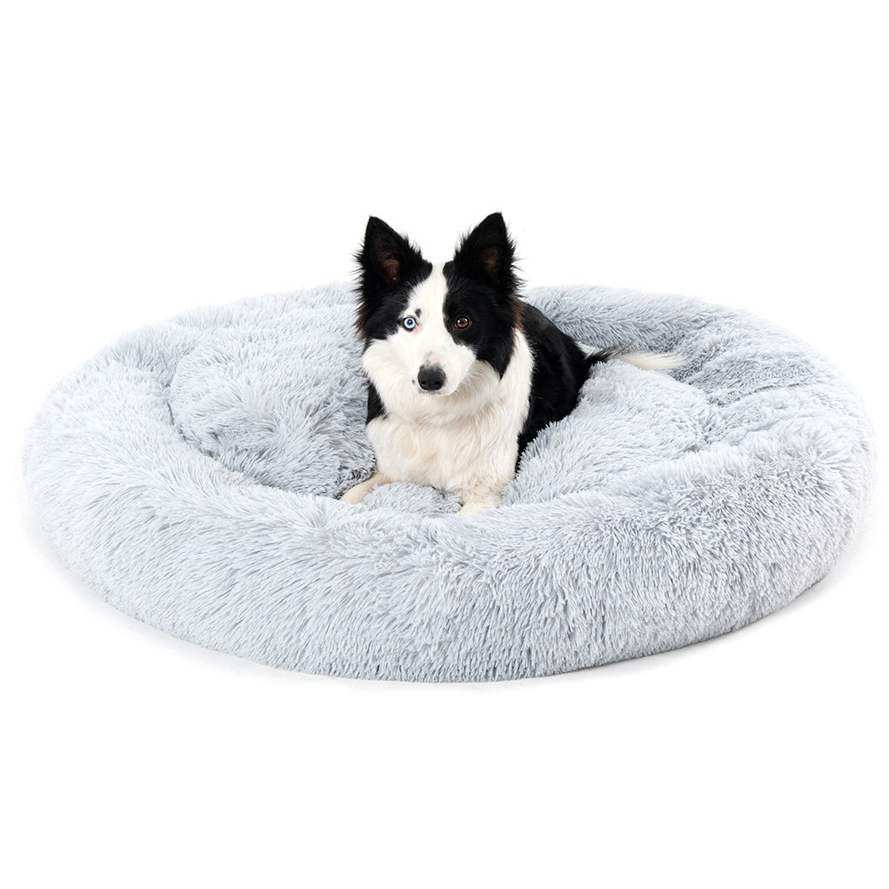 Plush Calming Pet Bed