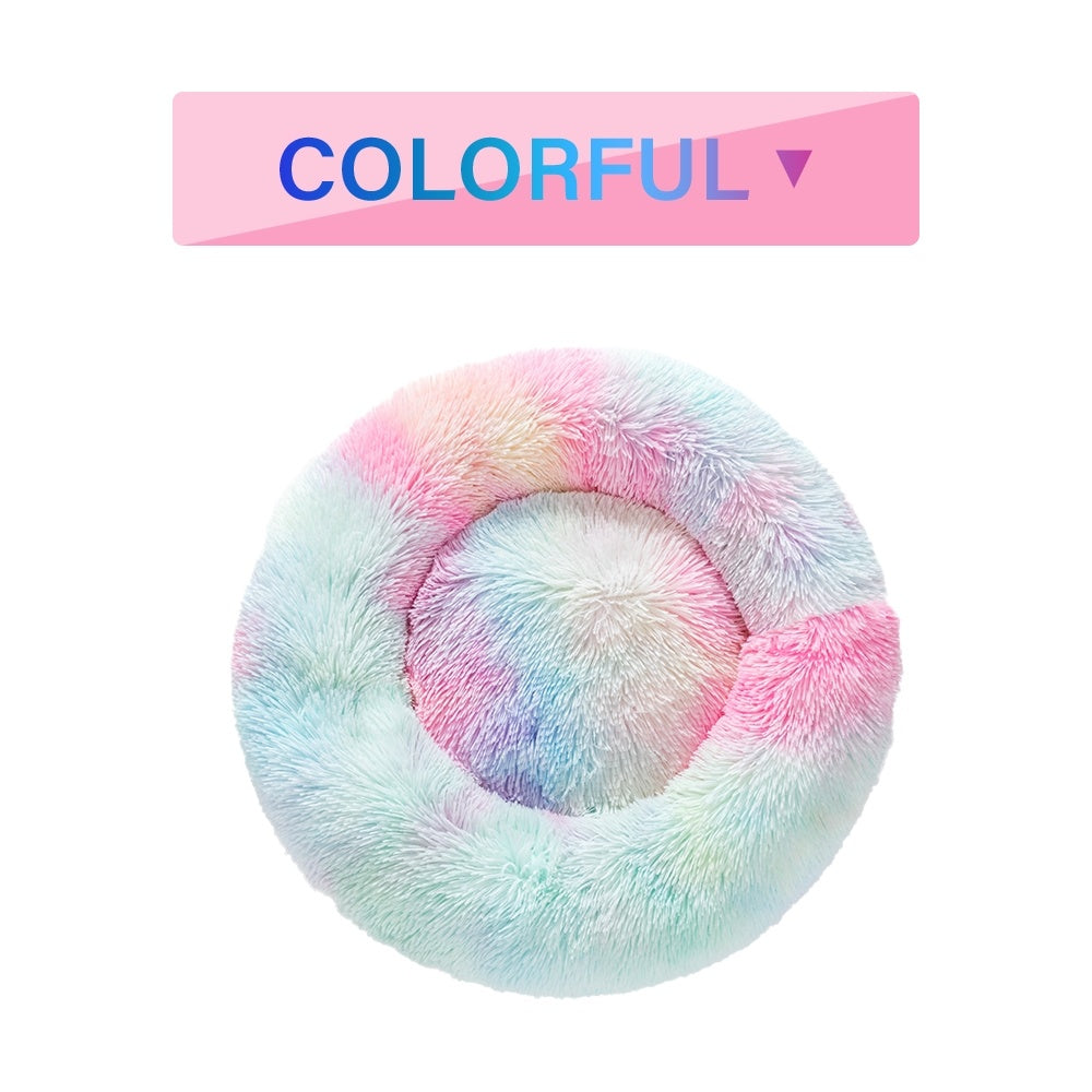 Plush Calming Pet Bed