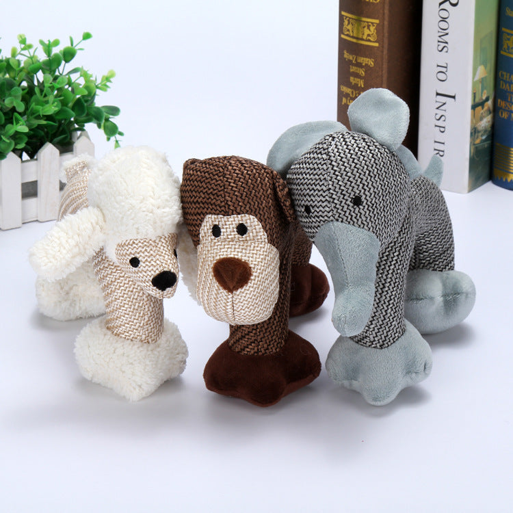 Dog Squeaky Elephant Toys