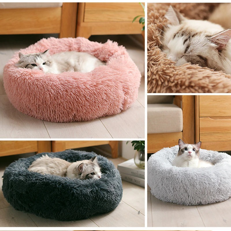 Long Plush Pet Bed