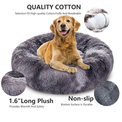 Plush Calming Pet Bed