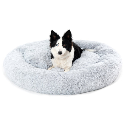 Plush Calming Pet Bed