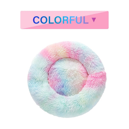 Plush Calming Pet Bed