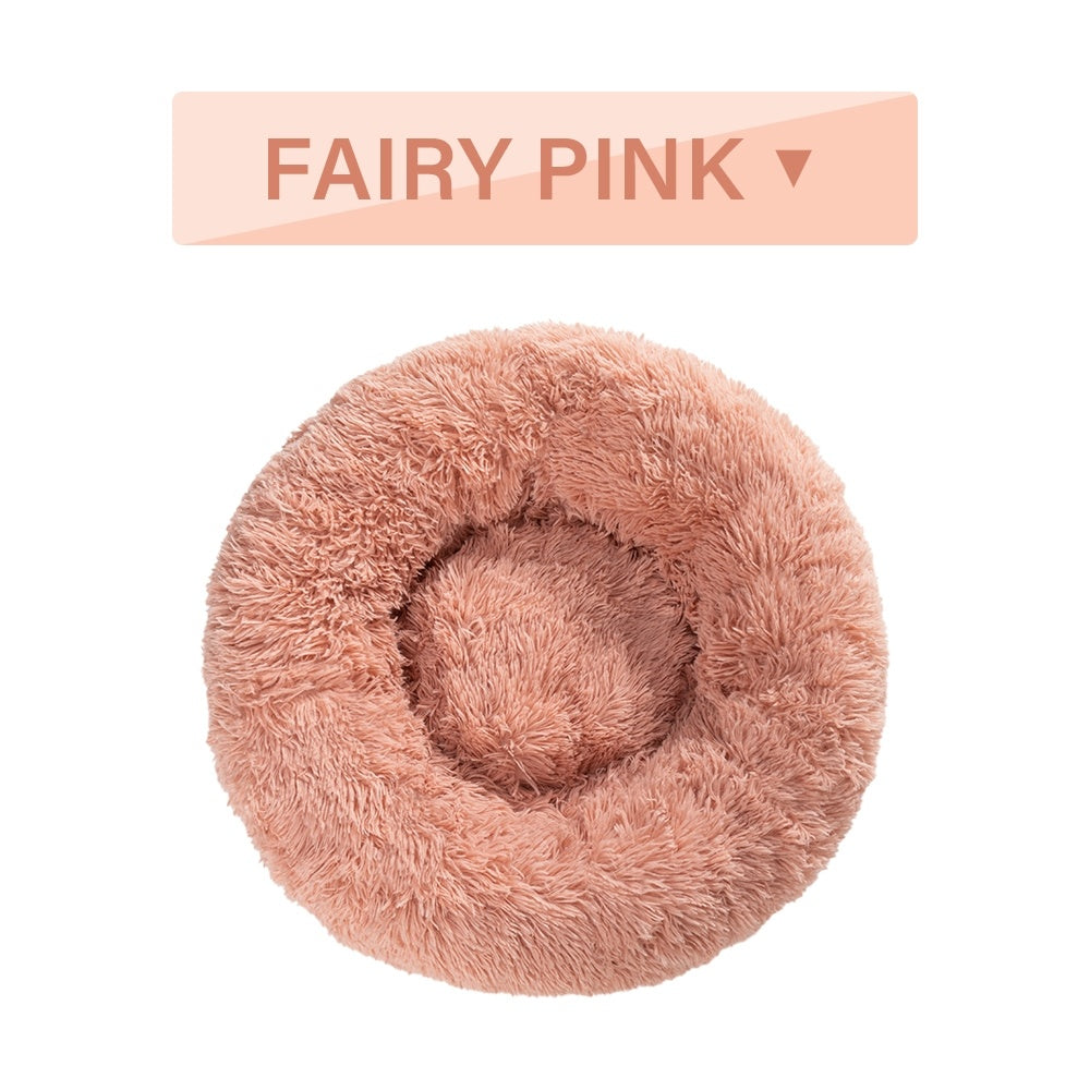 Plush Calming Pet Bed